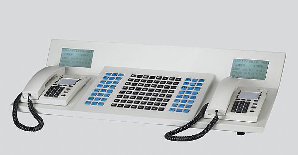 SOC8000工业级双屏按键式调度台
